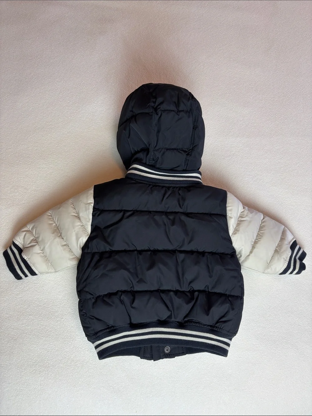 BABY GAP Puffer Hoodie 0-6 months Boys Jacket